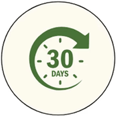 30 Day Money Back Guarantee