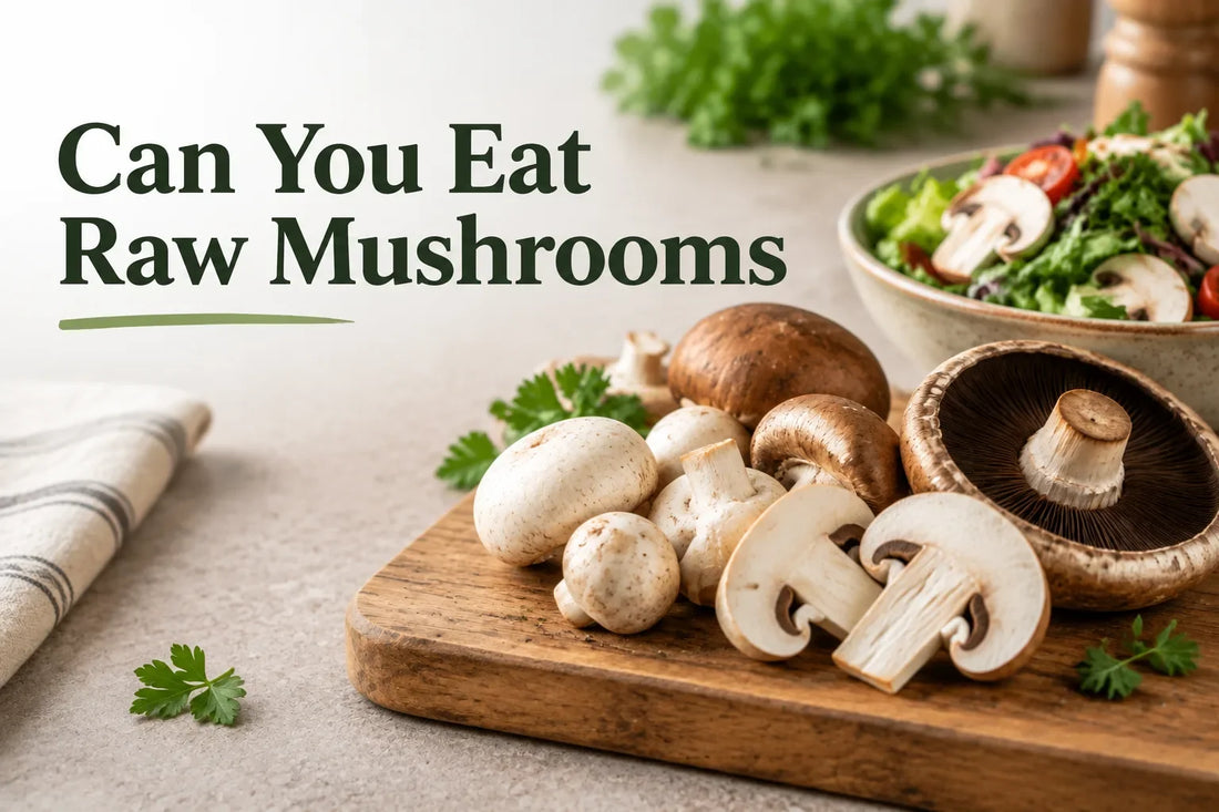 Can You Eat Raw Mushrooms