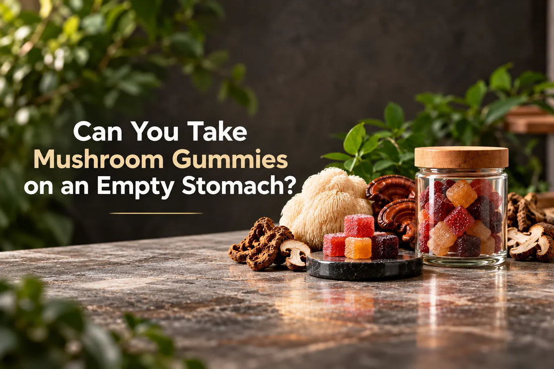 Can You Take Mushroom Gummies on an Empty Stomach