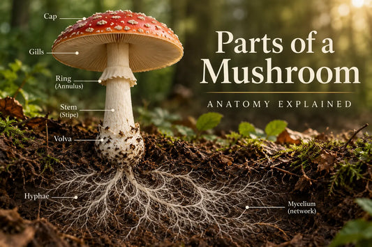 Parts of a Mushroom