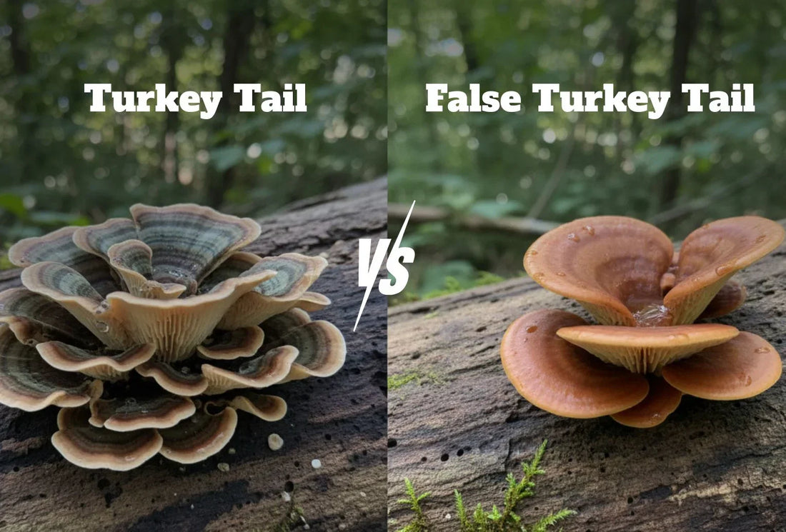 Turkey Tail Vs. False Turkey Tail