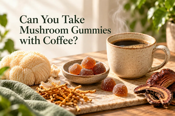 Can You Take Mushroom Gummies With Coffee?