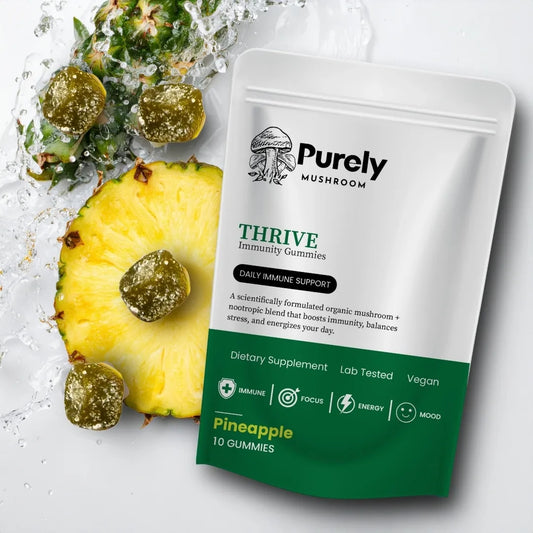 Thrive Pineapple Mushroom Gummies view 2