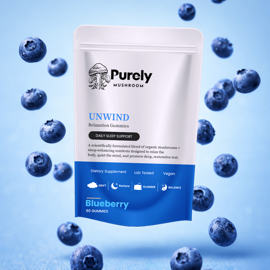 Unwind Relaxation Blueberry 60 Gummies