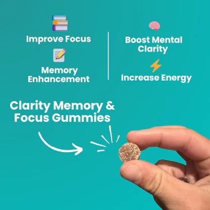 Purely Mushroom Clarity Memory and Focus Gummies