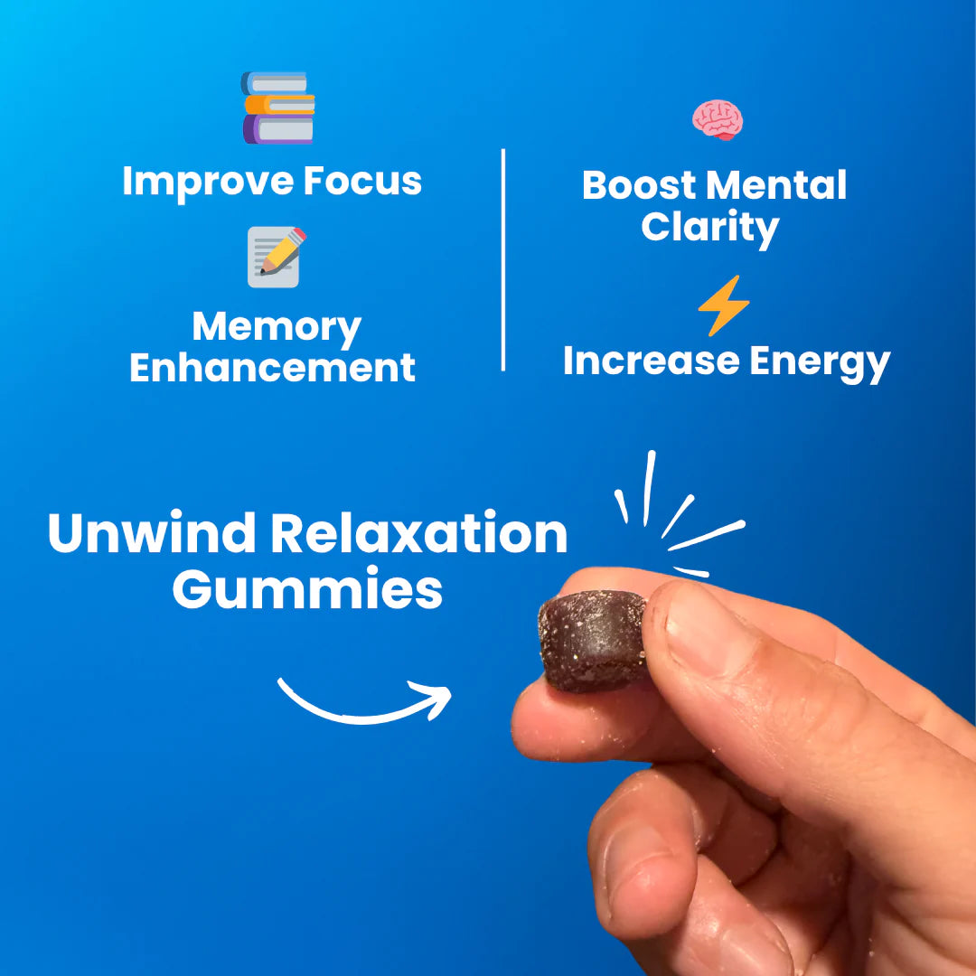 Purely Mushroom Unwind Relaxation Gummies